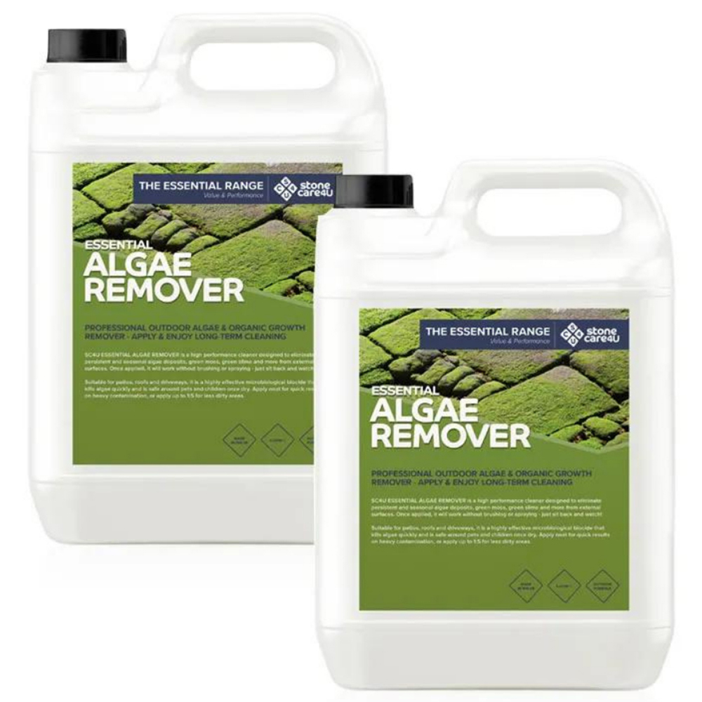 StoneCare4U Essential Algae Remover 5L 2 Pack Image 1