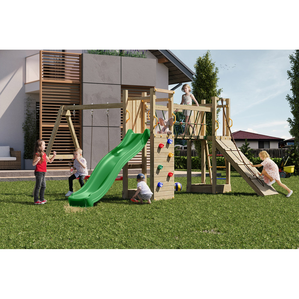 Shire Kids Maxi Fun Tower with Double Swing Image 4