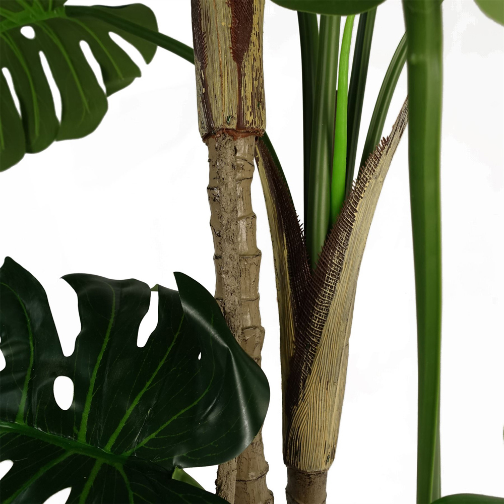 Botanik Monstera Luxury Cheese Artificial Plant in Pot 5ft Image 6