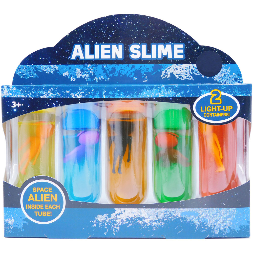Pack of 5 Alien Slime Test Tubes Image 2