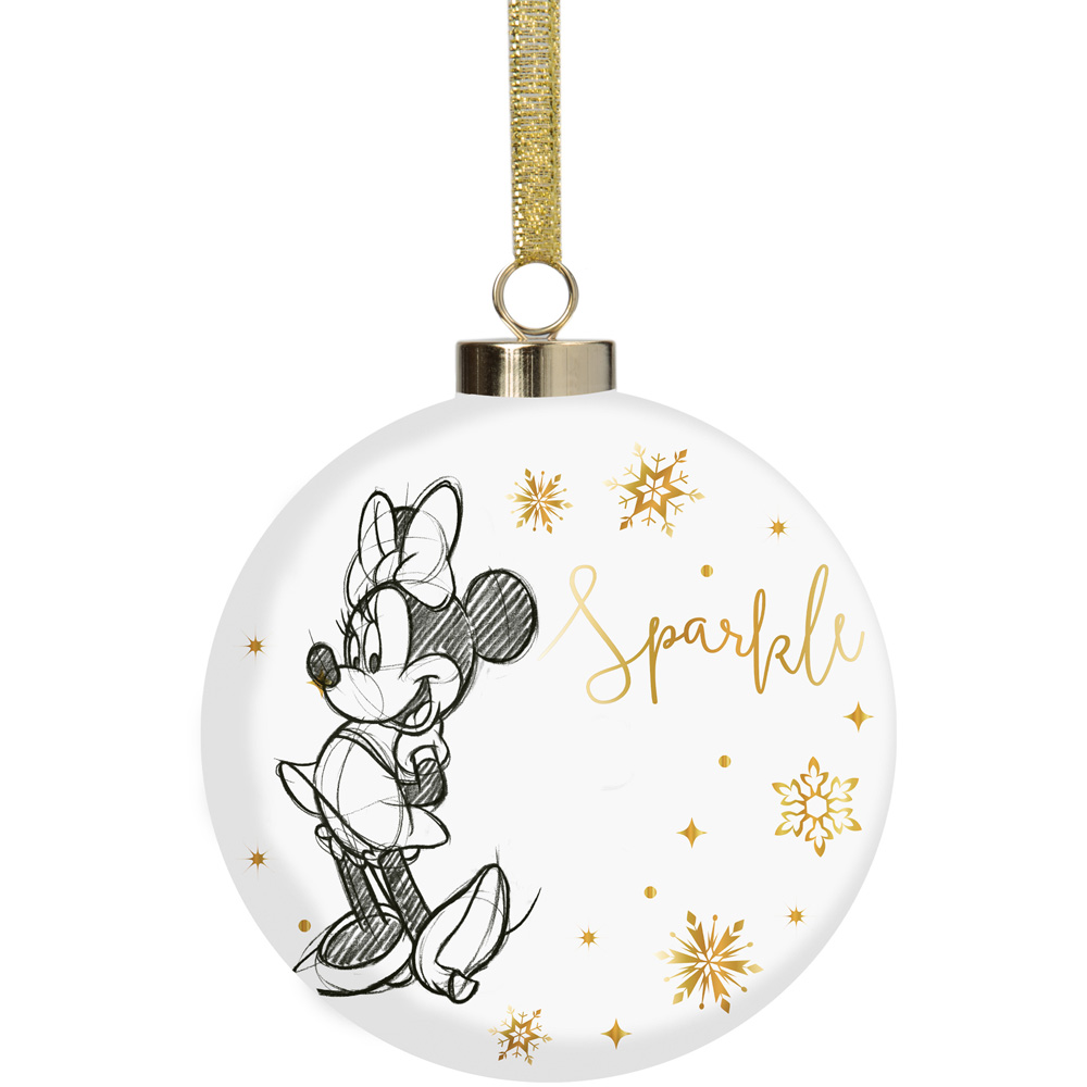 Disney Minnie Mouse Ceramic Bauble Image