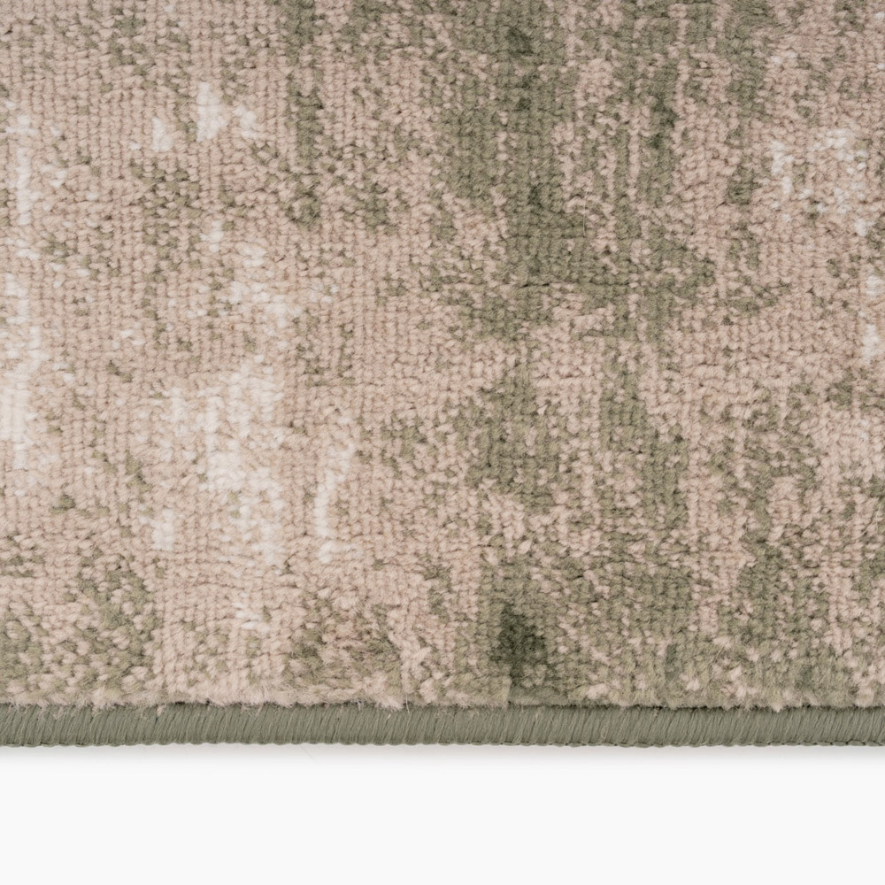 Kukoon Oscar Jasper Muted Green Flat Abstract Rug 200 x 290cm Image 4