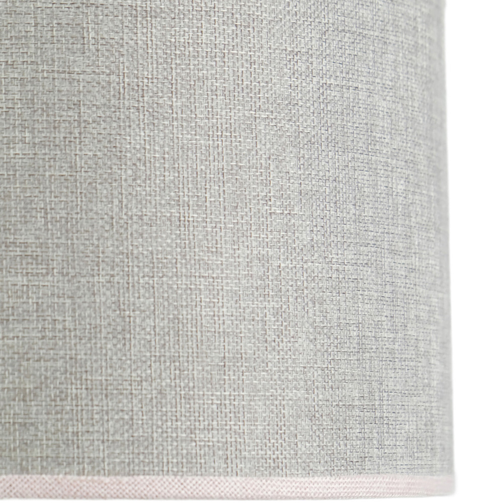 Textured Shade Grey 20cm 35cm Image 5