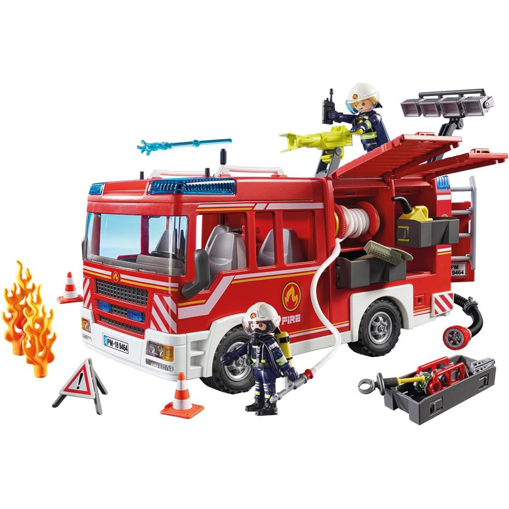 Playmobil Fire Engine Playset Image 3