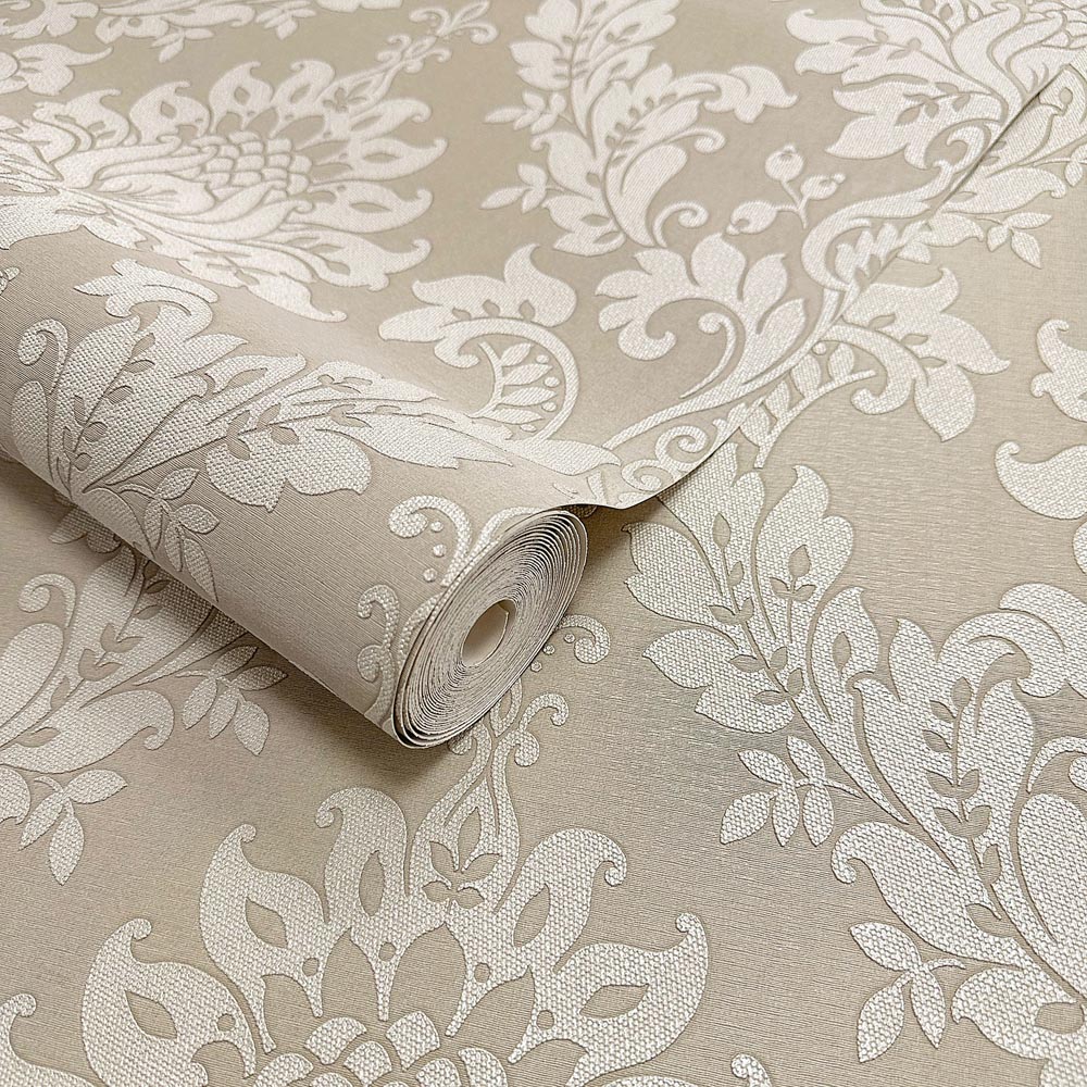 Holden Decor Clara Beige Wallpaper Image 2