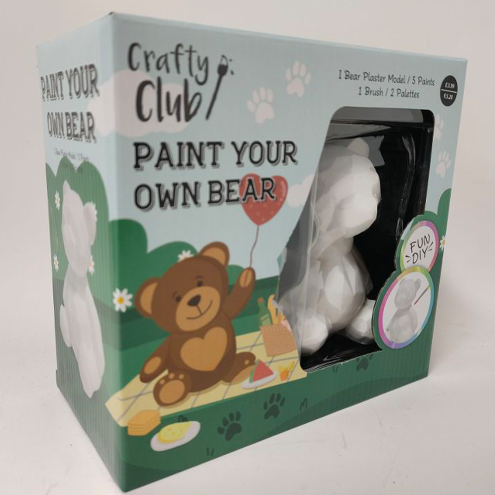 Crafty Club Paint Your Own Bear Model Kit Image 8