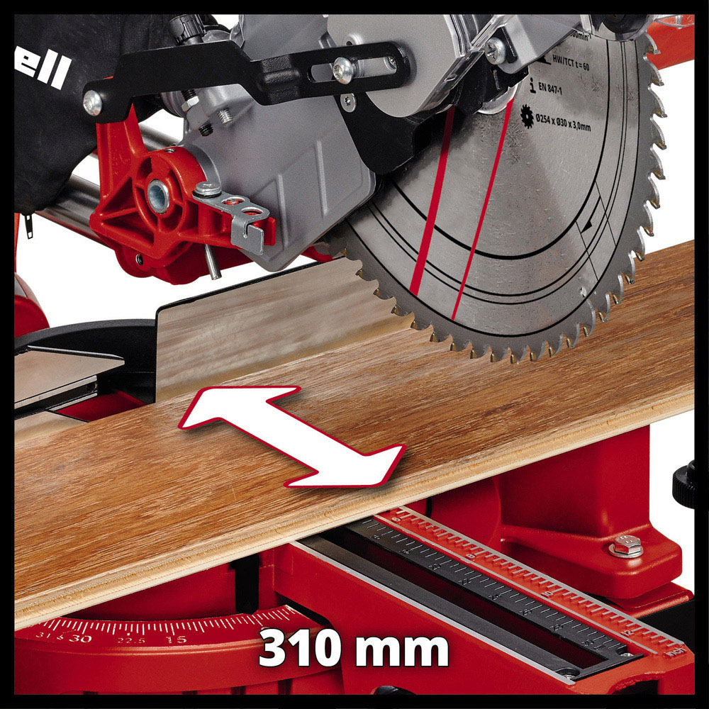 Einhell TC-SM 2531/2 U Sliding Mitre Saw Image 3