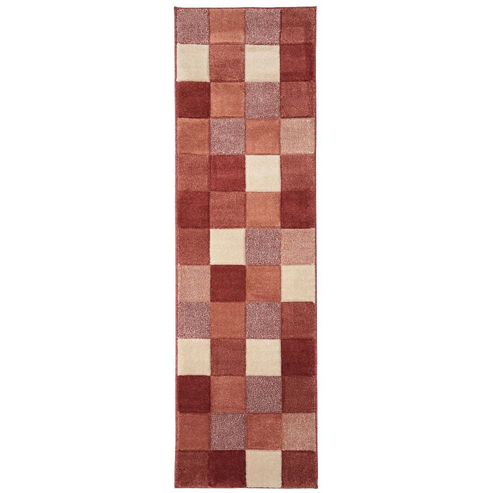 Homemaker Newport Terracotta Blocks Runner 60 x 200cm Image 2