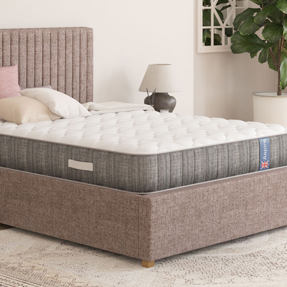 Aspire Small Single Dynamic Airflow Pocket Sprung Mattress with Natural Fillings Image 3