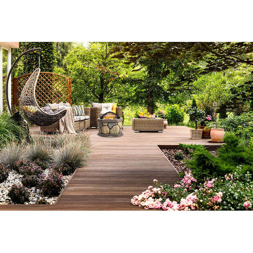 Centurion Supports Fireology Bogota Stone Effect Fire Pit Image 2