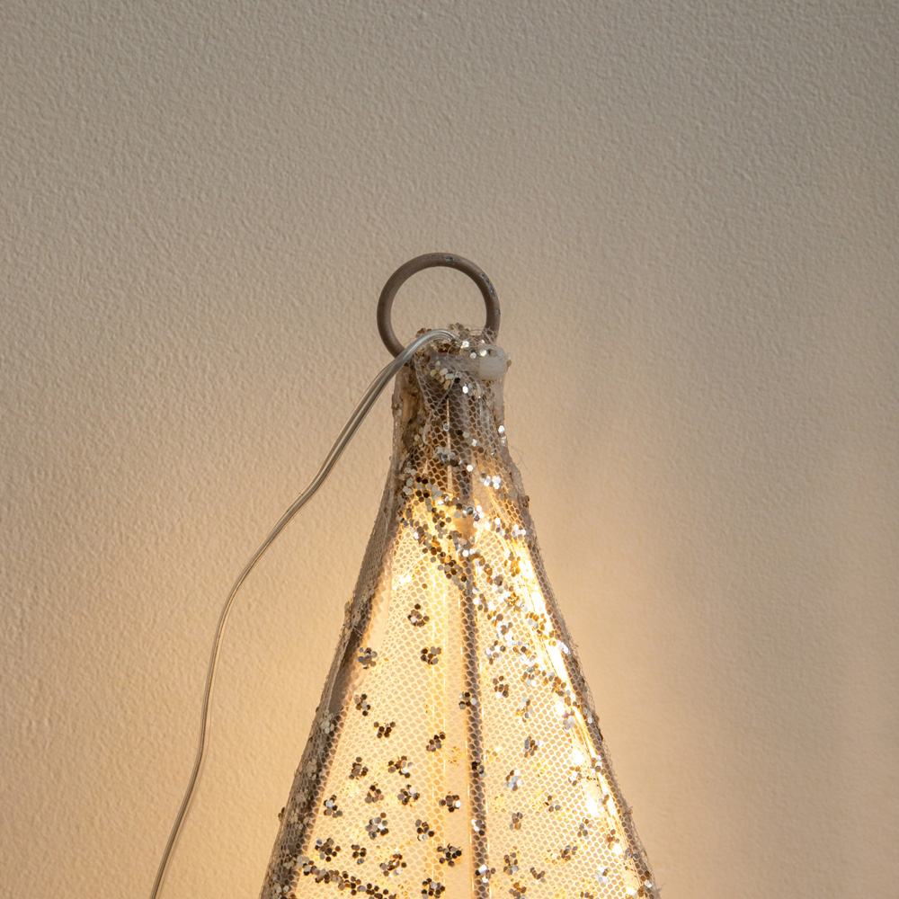 Samuel Alexander Aura 248 Warm White LED Light-Up Christmas Star 58cm Image 4