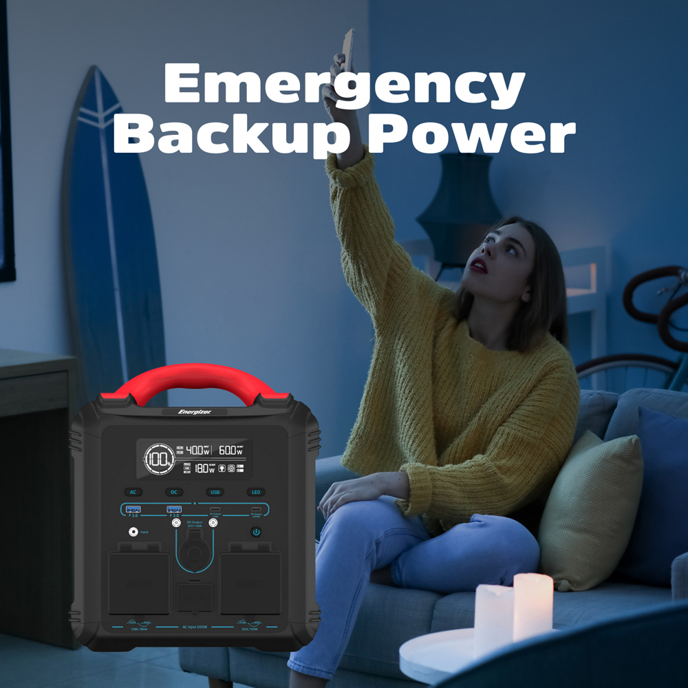 Energizer Black Power Station 550Wh Image 7