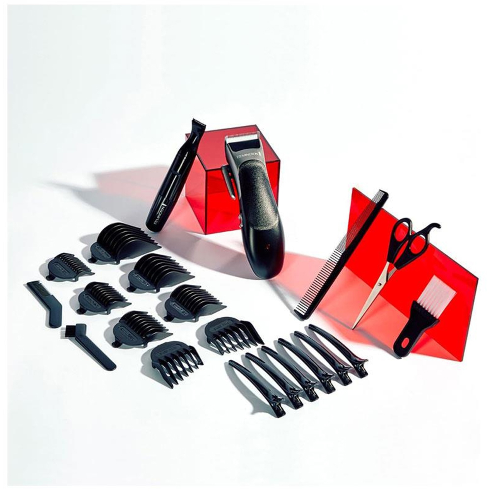 Remington Stylist Cordless Hair Clipper Set with Guards Image 5