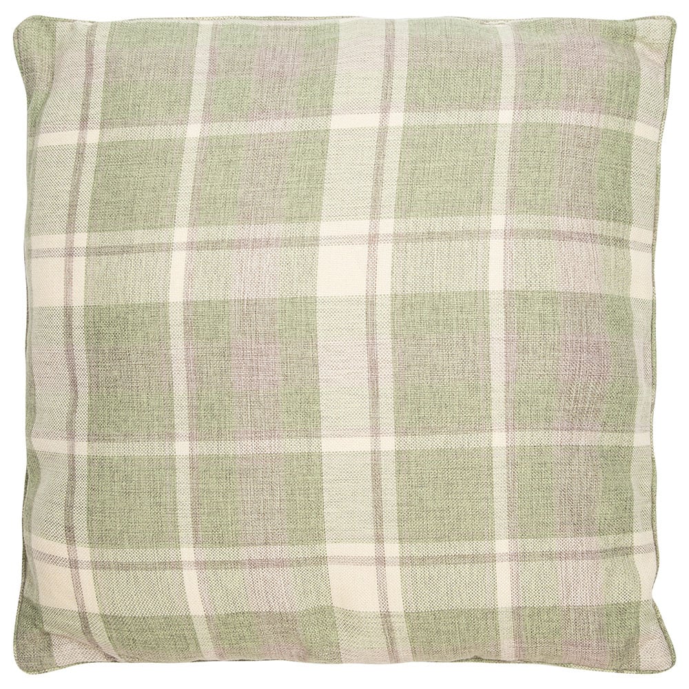 Divante Green Highbury Check Cushion 60cm Image