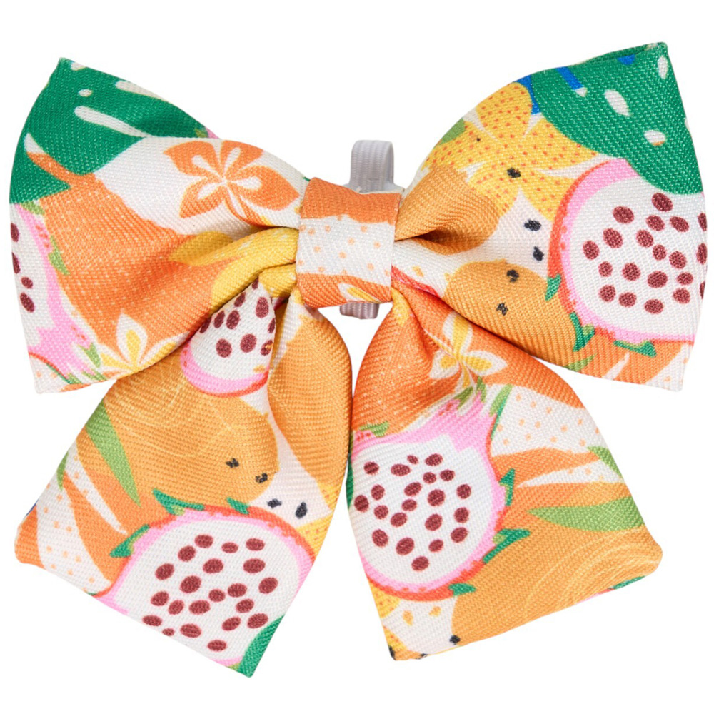 Pack of 3 Jungle Fruits Pet Bows Image 2