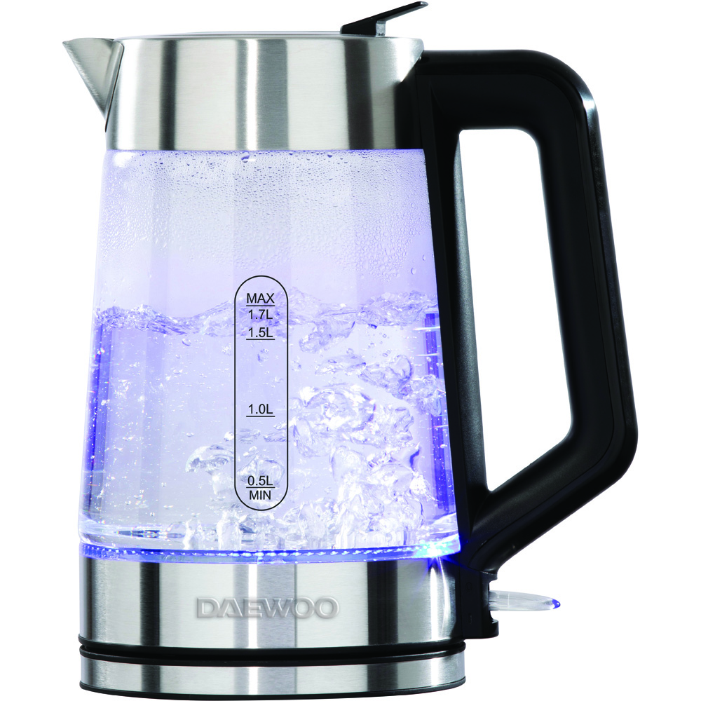 Daewoo 1.7L Easy Fill Kettle with LED Illumination Image 1