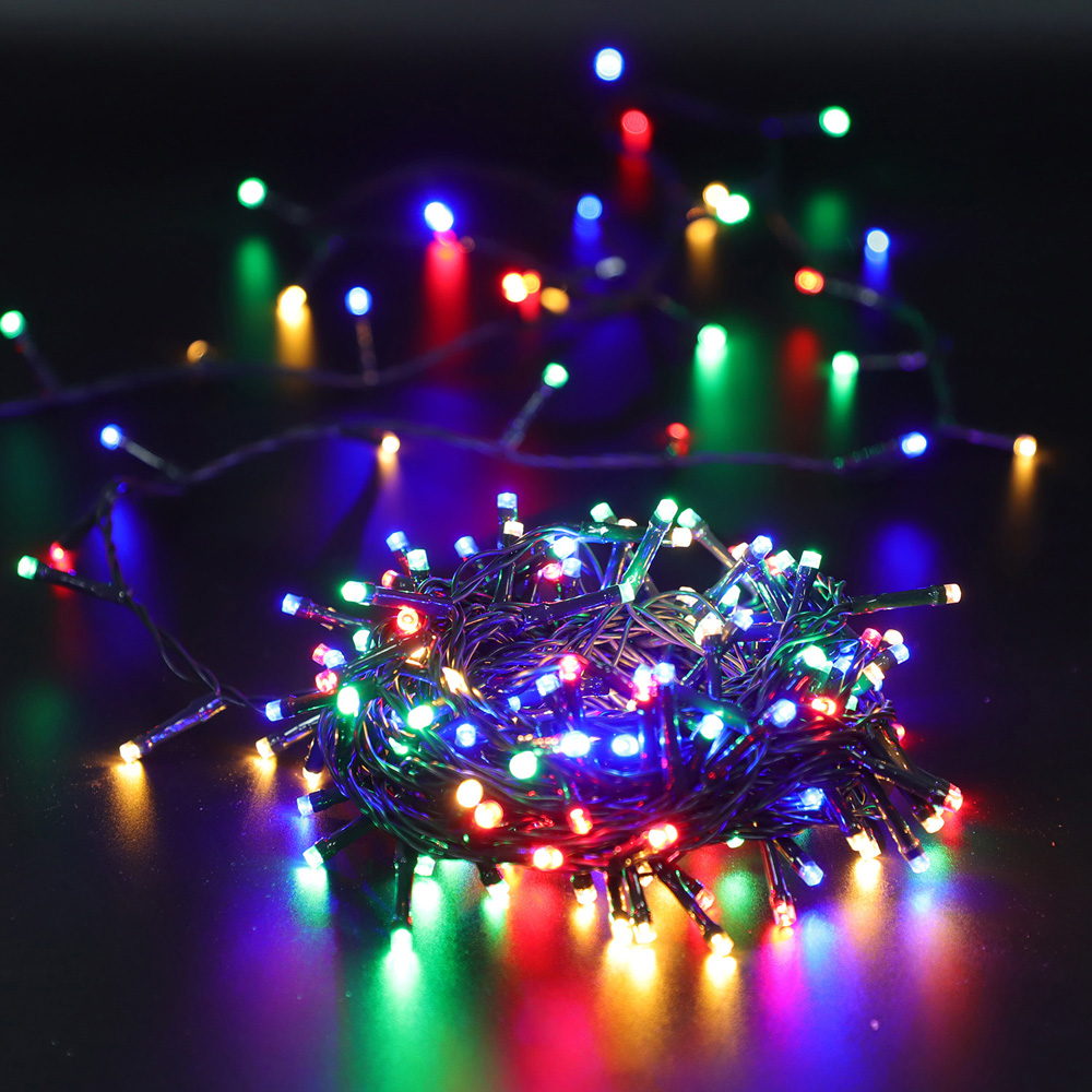 200 LED Classic Lights Multicolour Image 2