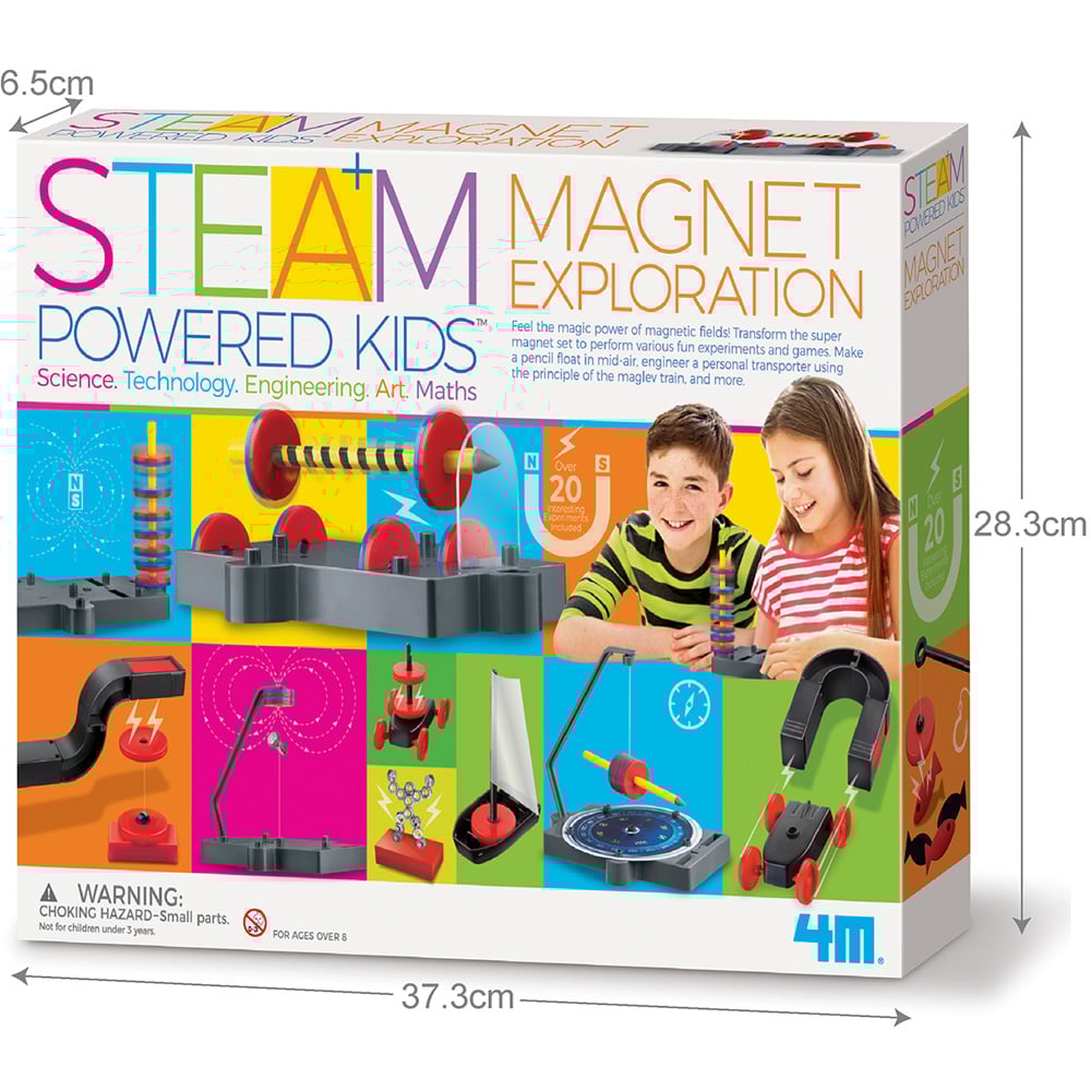 4M Steam Powered Kids Magnet Exploration Playset Image 9