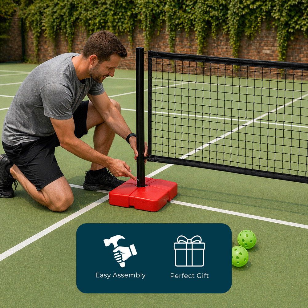 Jack Stonehouse Complete Wooden Pickleball Set Image 4