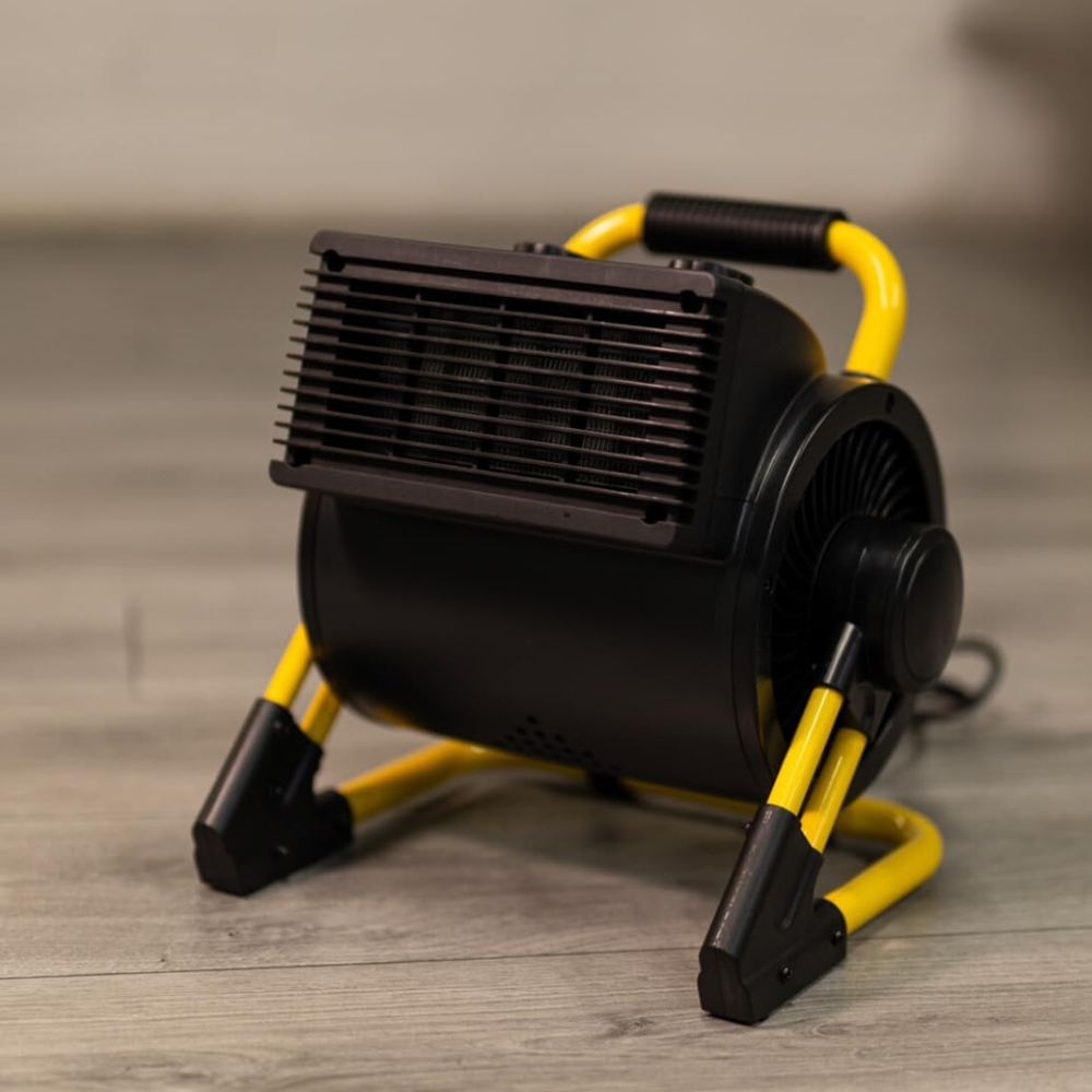 Marco Paul Black Electrical Industrial Heater 2000W Image 2