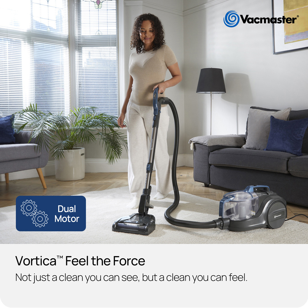 Vacmaster Vortica CC0201EHUK Pet Bagless Cylinder Vacuum Cleaner Image 2