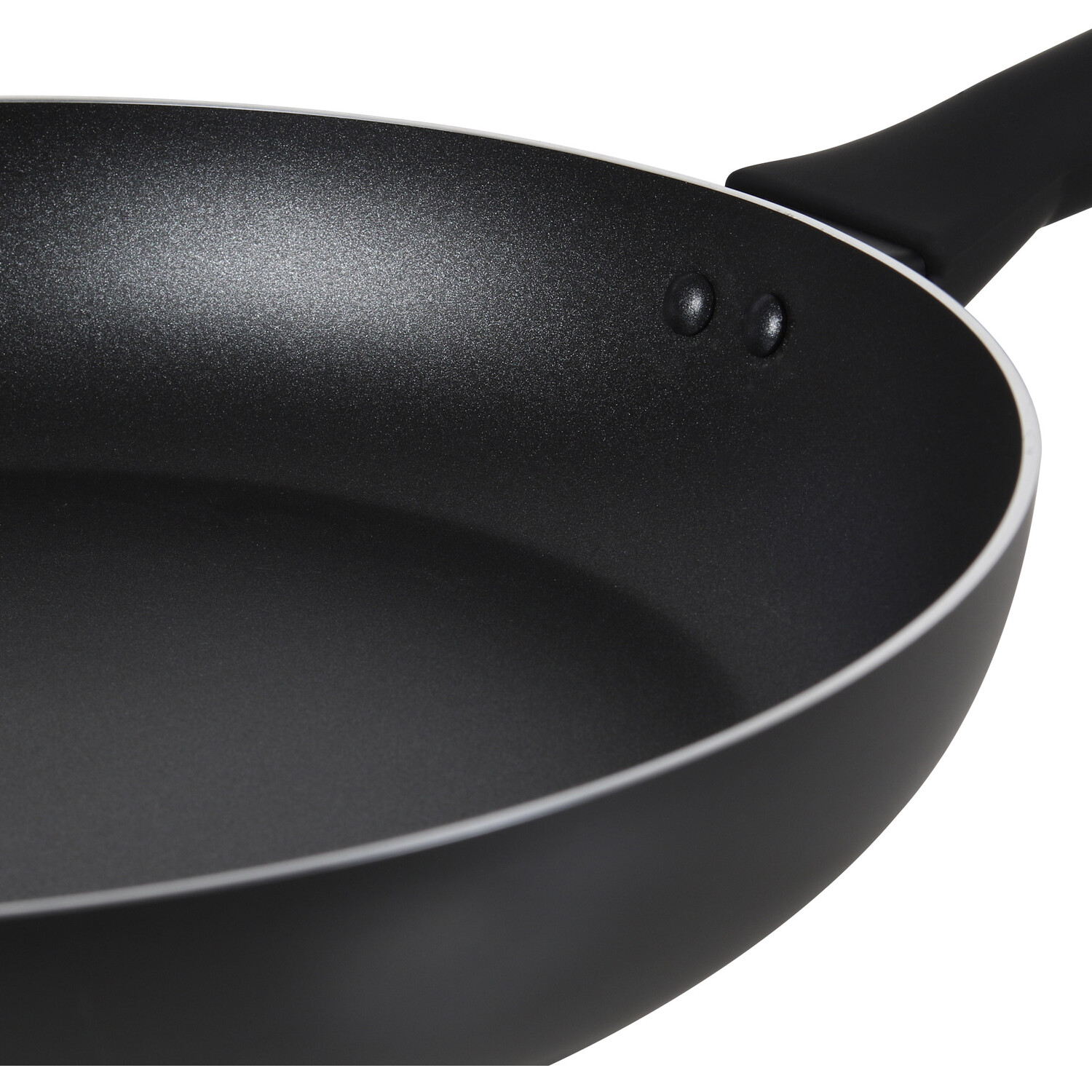 Soft Touch Non-Stick Frying Pan - Black Image 3
