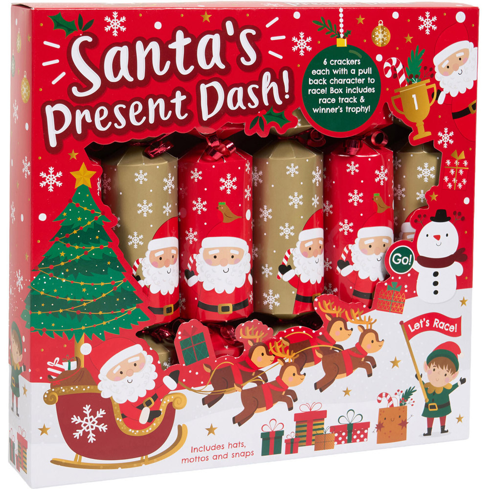 Pack of 6 Present Dash Games Crackers Image 2