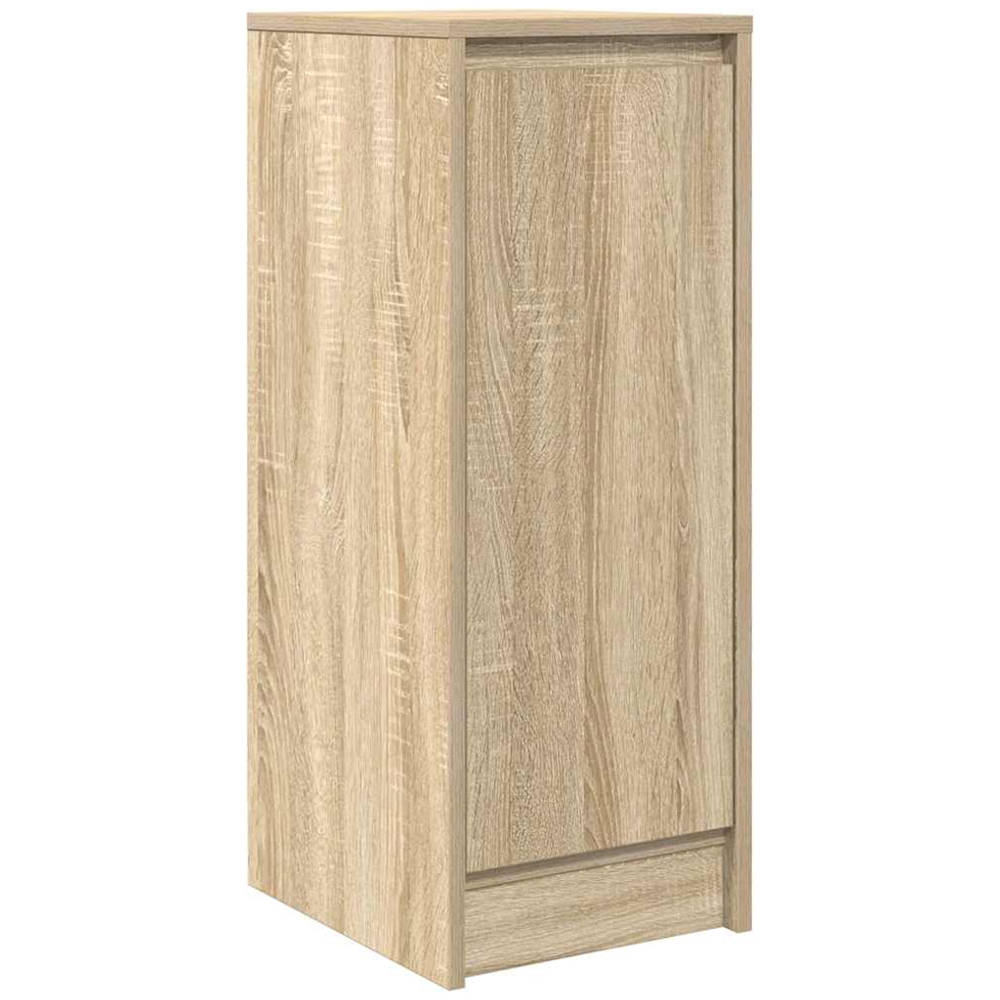vidaXL Single Door Sonoma Oak Sideboard Image 2