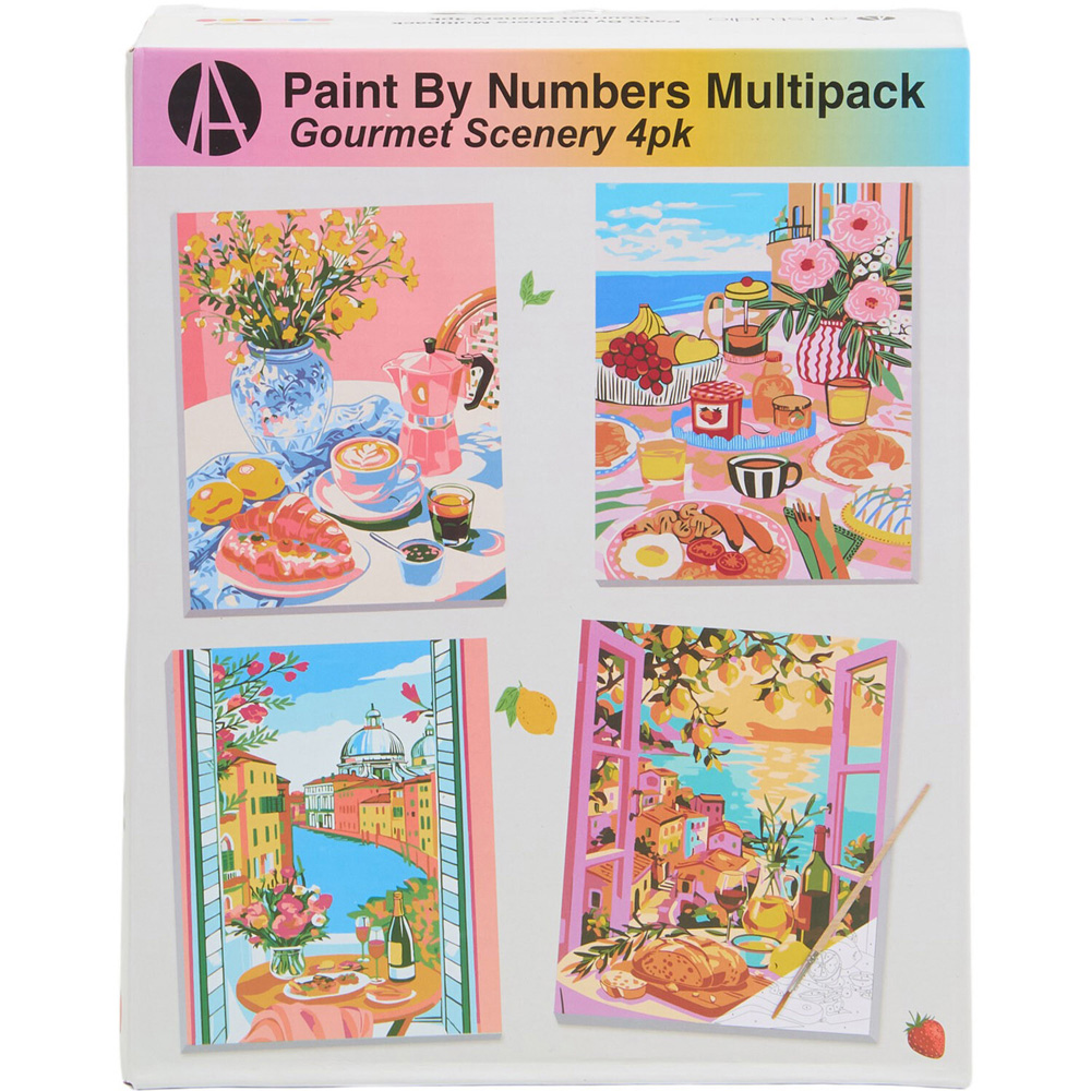 Gourmet Scenery Paint By Numbers Kits Image 1
