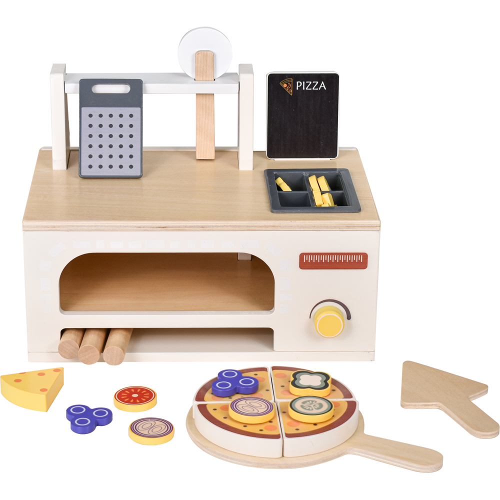 Wooden Pizza Oven - Multicolour Image 1