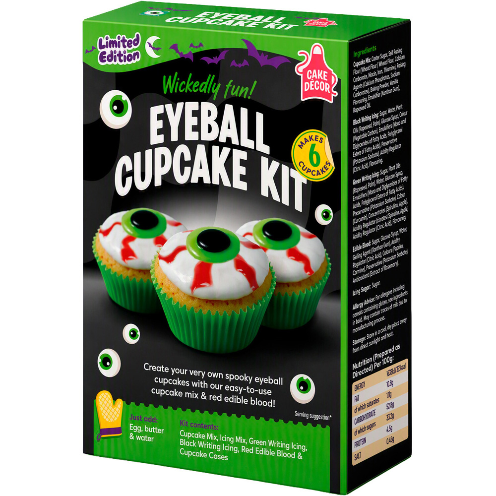 Cake Decor Eyeball Cupcake Kit Image 2