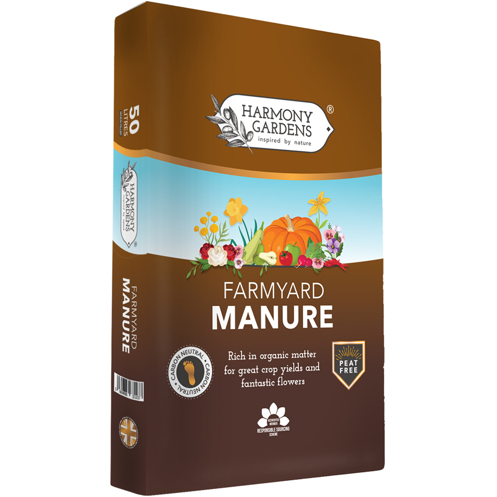 Harmony Gardens Farmyard Manure 50L Image 1