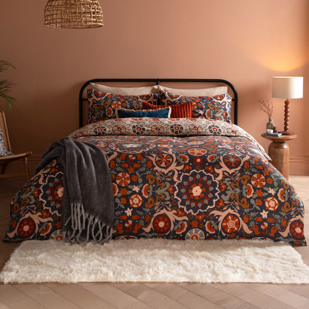 Furn Double Kinfolk Printed Reversible Duvet Set Image 1