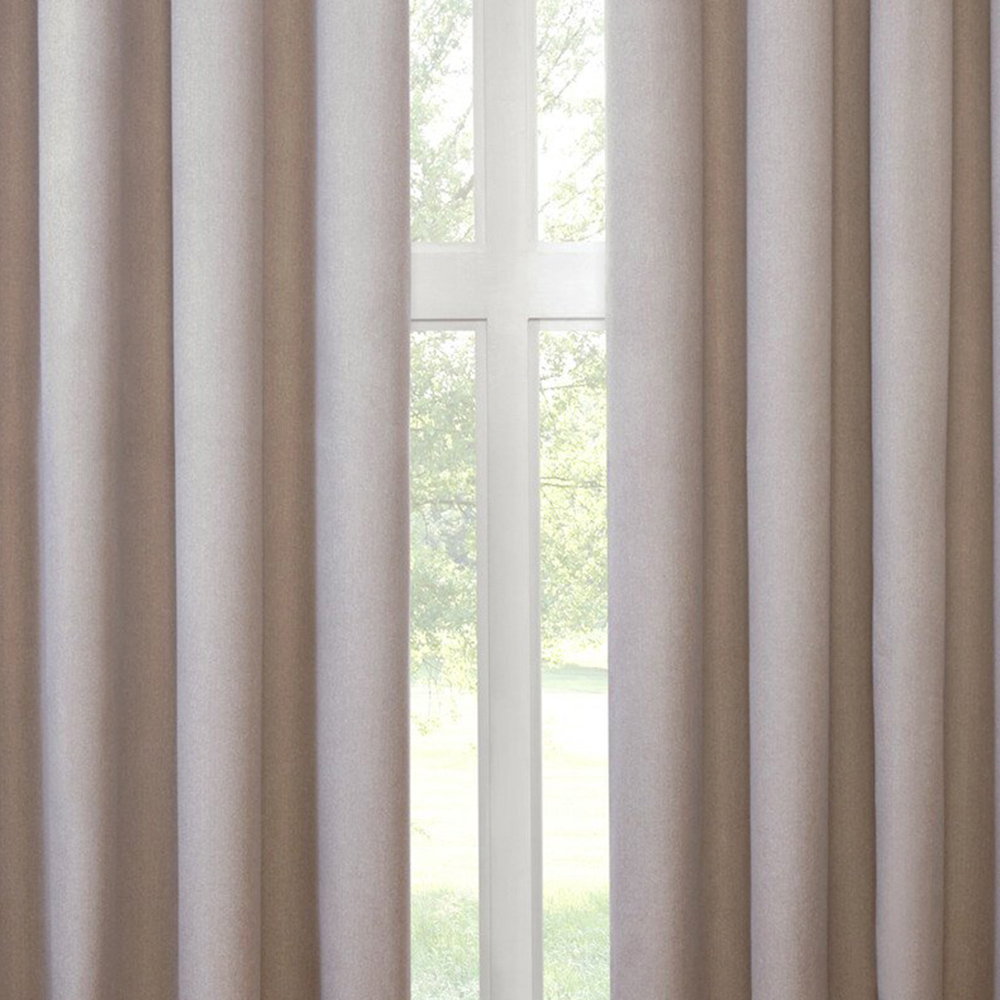 Linden Washable Blackout CurtainStone183cm168cm Image 4