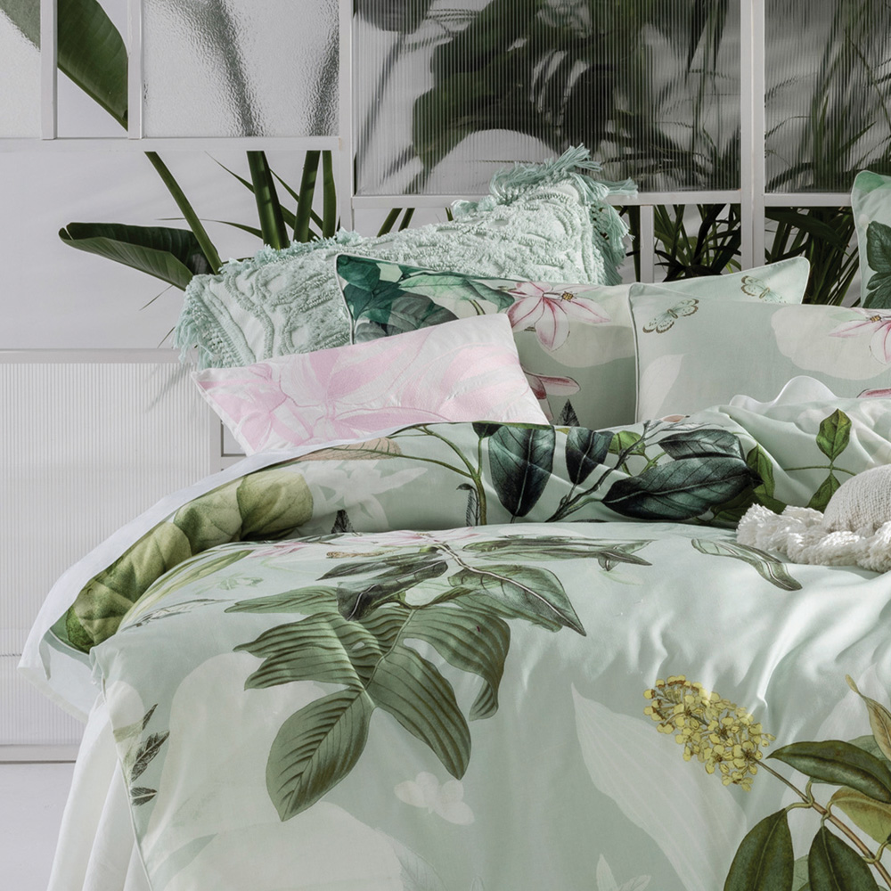Linen House Glass House Single Botanical Duvet Cover Set Image 3