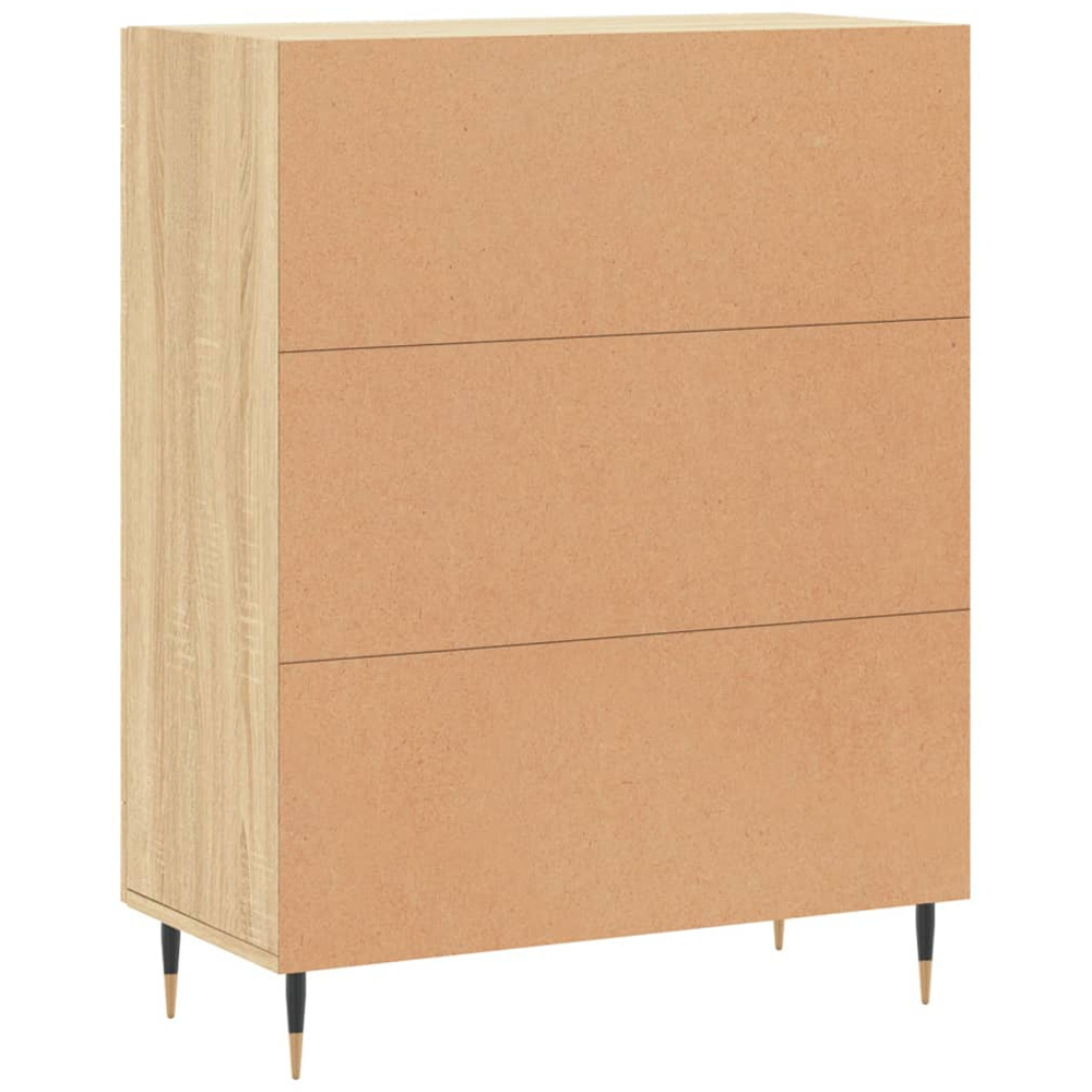 vidaXL 2 Door Sonoma Oak Sideboard Image 8