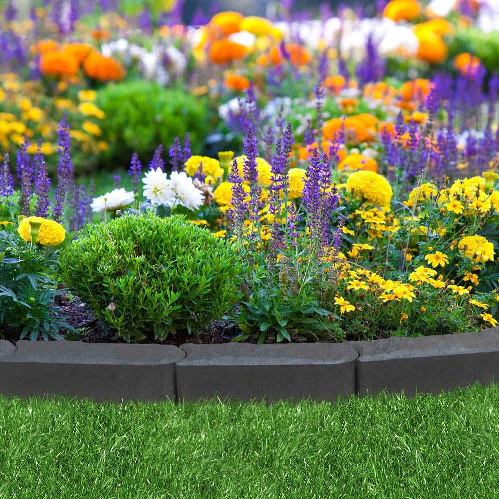 Nicoman Stomp Edge Garden Edging Border 30 x 10cm 12 Pack Image 6
