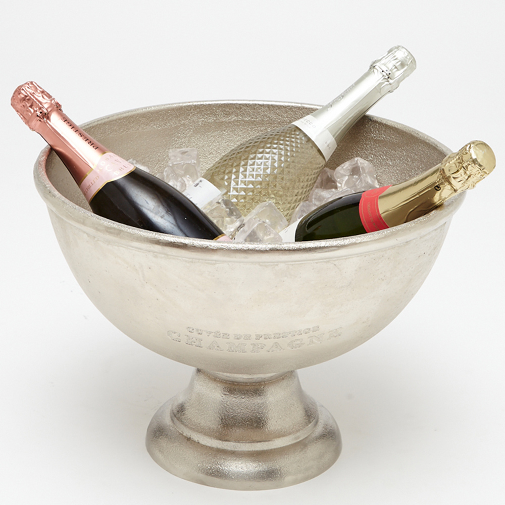 Highlands Homeware Metal Champagne Bowl Image 2