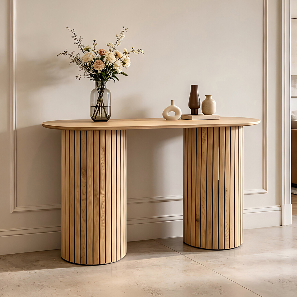 Ava Console Table Natural Image 8