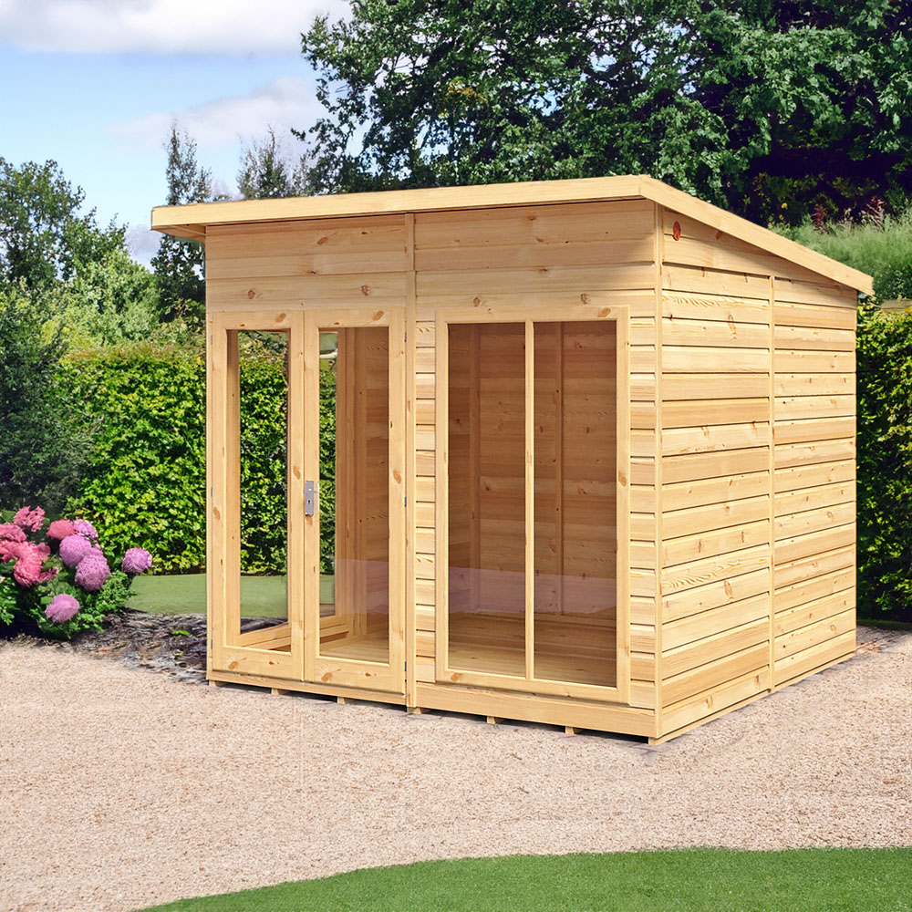 Shire Lela 8 x 8ft Double Door Summerhouse Image 2