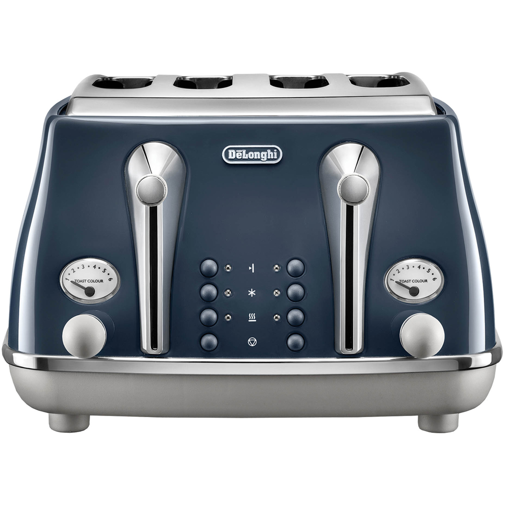 De'Longhi DL4302 London Blue Icona Capitals 4 Slice Toaster Image 1