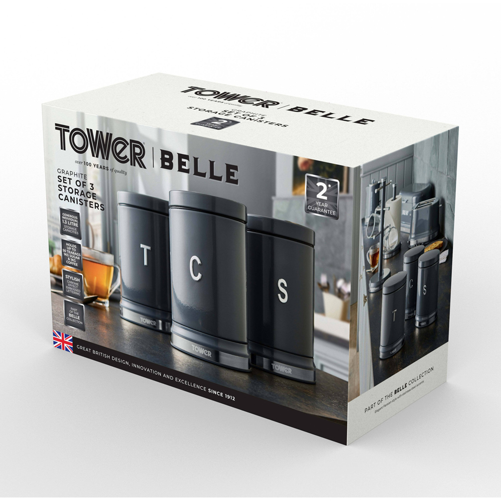 Tower Belle Canisters Set of 3 Image 2