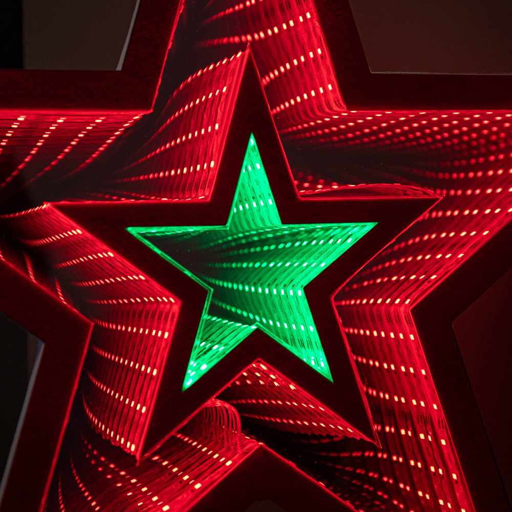 Samuel Alexander Light Up Star Infinity Christmas Decoration 47cm Image 8
