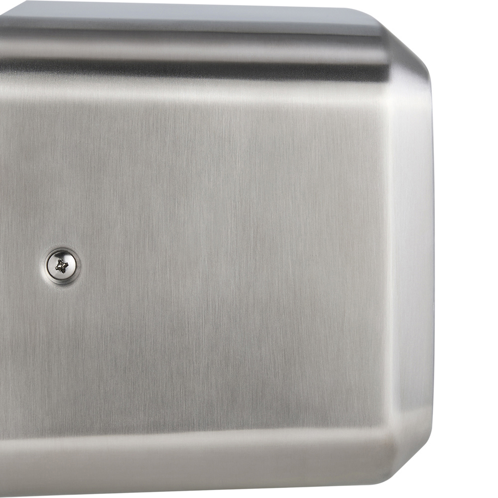 Bremmer Nano Blade Brushed Steel Compact Hand Dryer 1300W Image 6