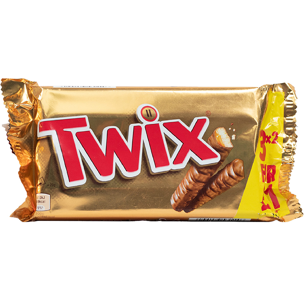 Twix Chocolate Bars 3 Pack Image