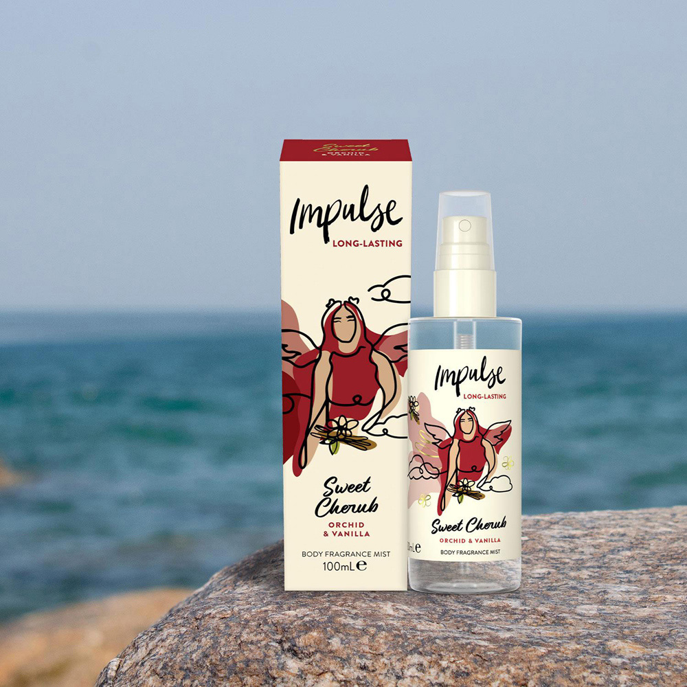 Impulse Sweet Cherub Body Fragrance Mist 100ml 3 Pack Image 5