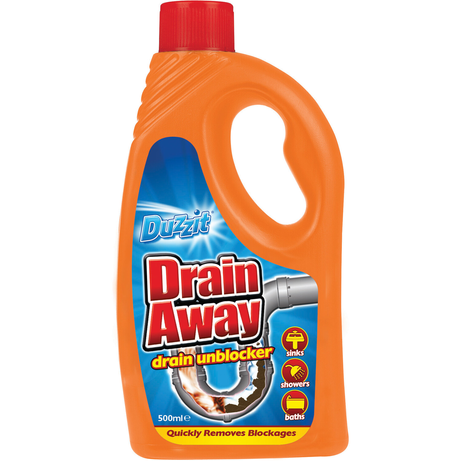 Duzzit Drain Away Drain Unblocker 400ml Image 1