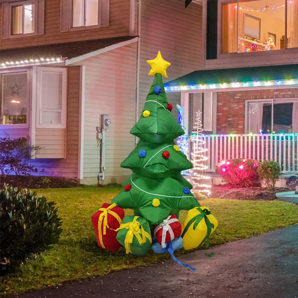 SO Christmas Inflatable Tree with Presents 5.2ft Image 1
