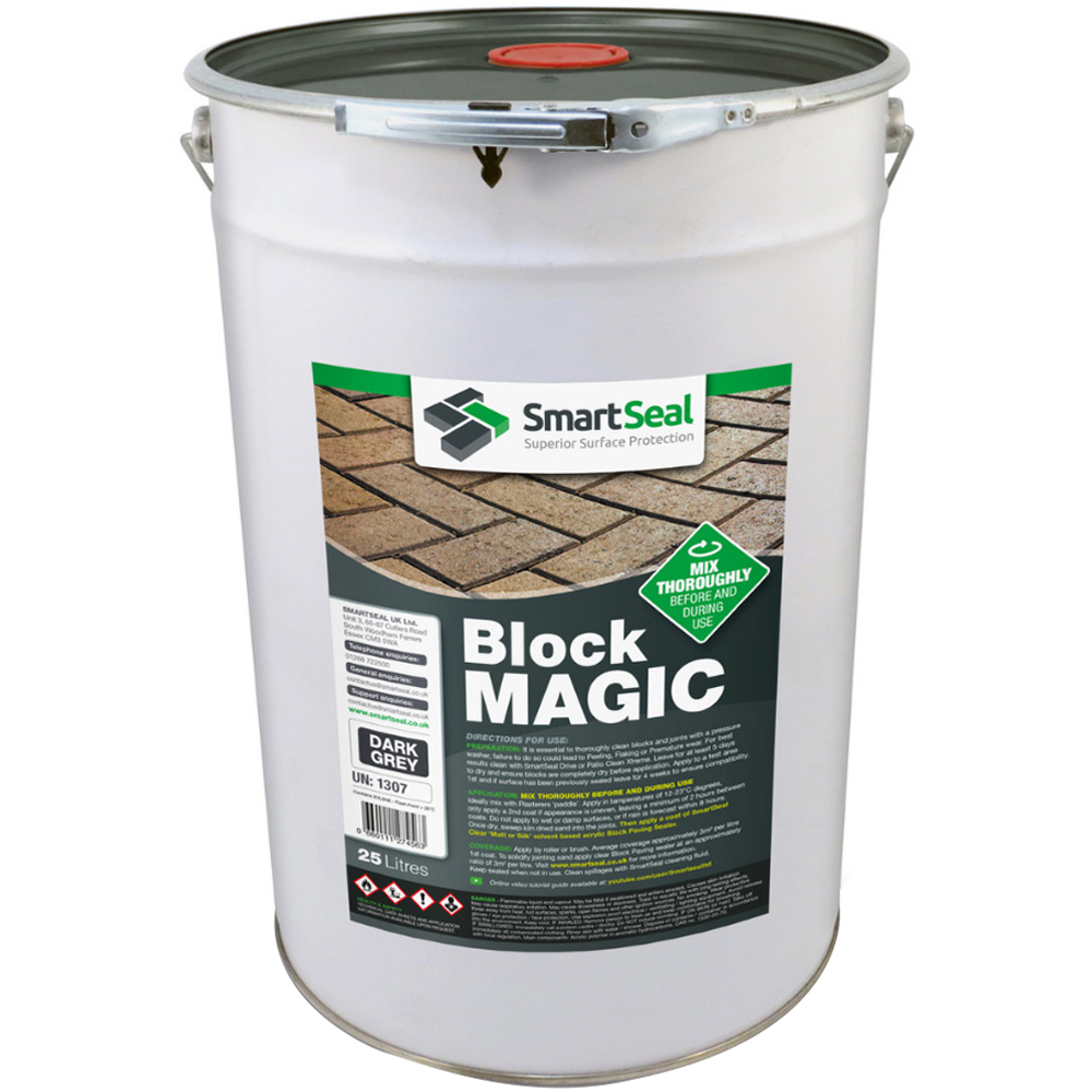 SmartSeal Dark Grey Block Magic 25L Image 1