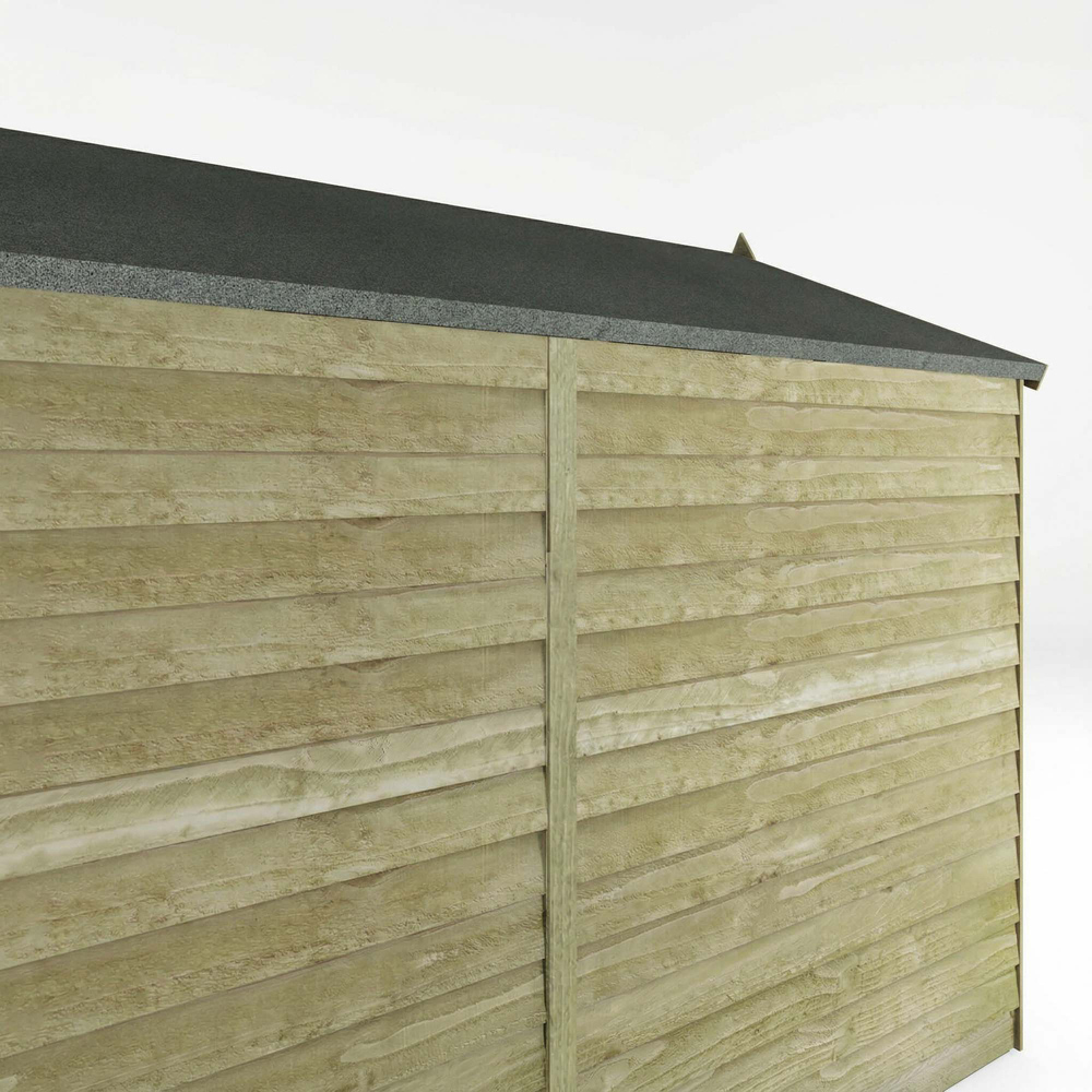 Mercia 8 x 6ft Overlap Apex Shed Image 7